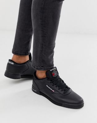 Reebok – ex-o-fit – Niedrige Sneaker in Schwarz | ASOS