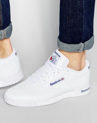 Reebok Exofit Lo Clean Trainers In White R524822 | ASOS