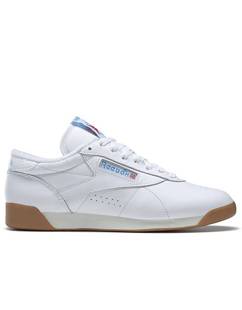 Reebok F/S low sneakers in white and blue