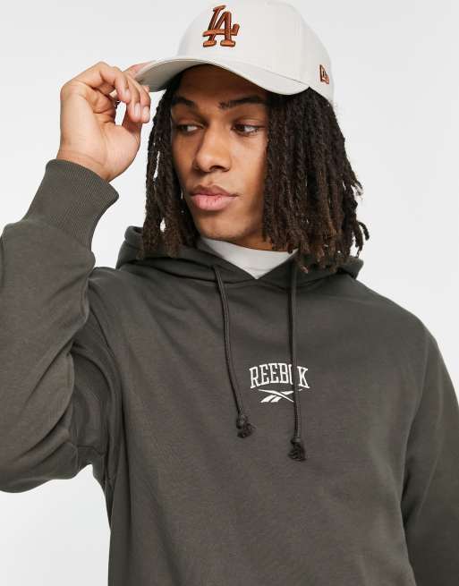 Felpa reebok uomo marrone hot sale