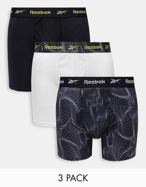 Reebok findlay sports trunks in black ASOS