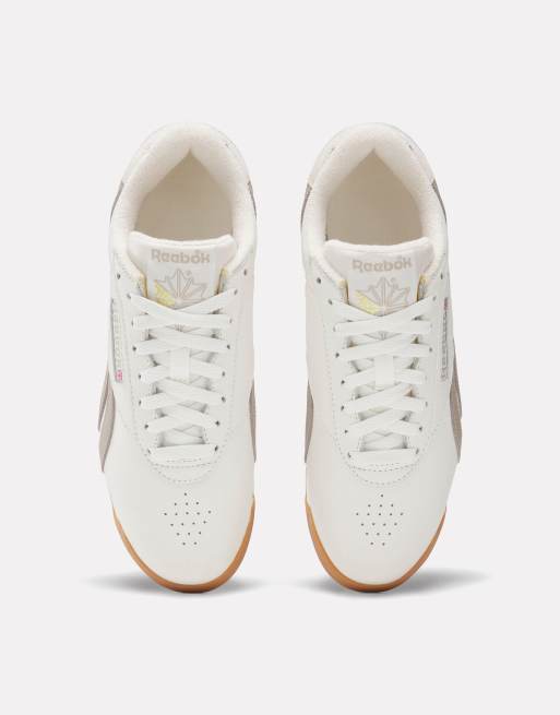 Reebok Freestyle Lo sneakers in gray and white, 5 of 5