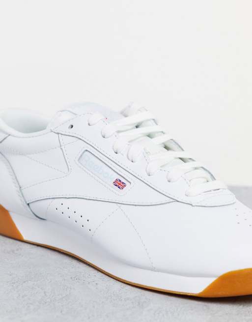 Reebok Freestyle low sneakers in white ASOS