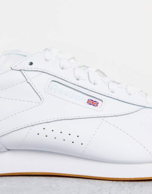 Reebok freestyle low store donna bianche