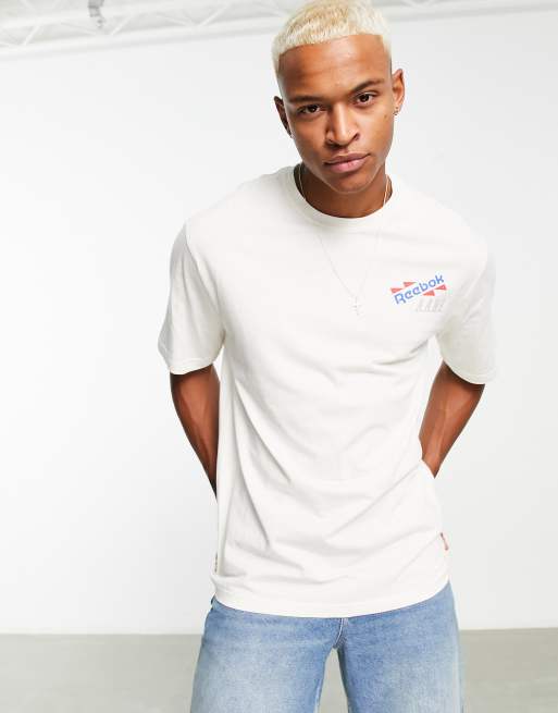 Reebok graphic in white t-shirt ASOS 