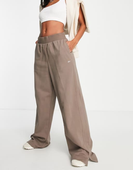 Reebok leggings in taupe brown exclusive to ASOS