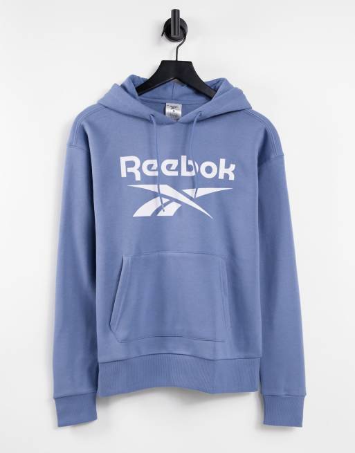 Blue hotsell reebok hoodie