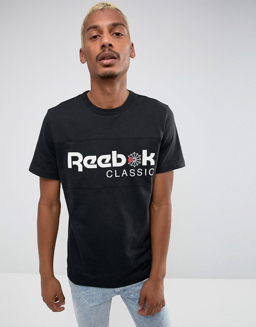 Reebok - Ikonisk t-shirt i sort BQ2630