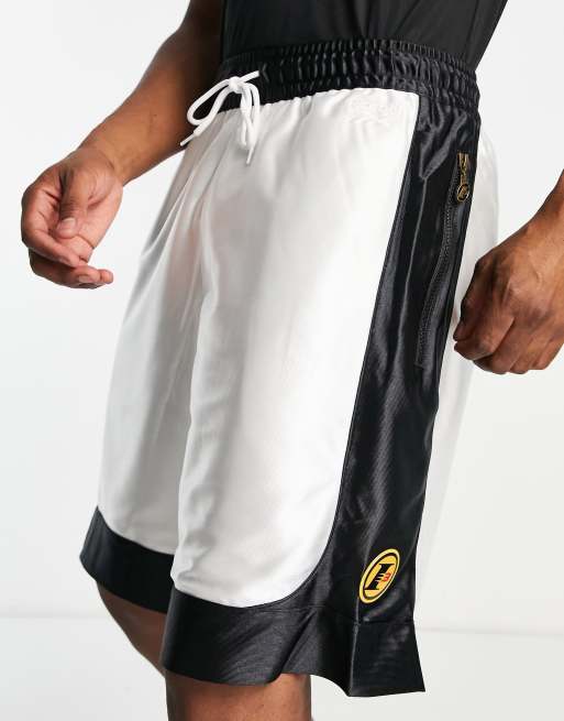 Reebok Iverson basketball shorts in white ASOS