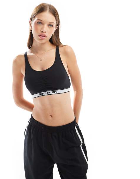 Reebok Jackie Bra Top in Black - view 1