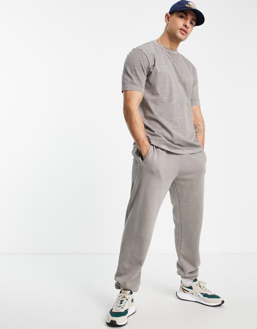 Reebok - Joggingbroek in steengrijs - GREY