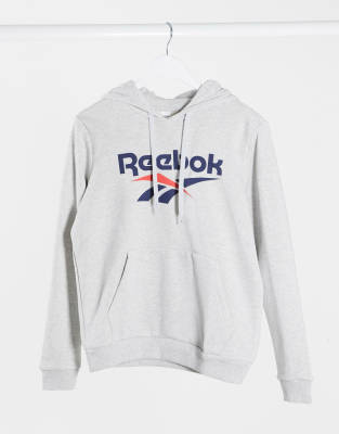 reebok logo hoodie