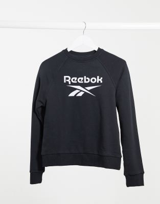 reebok logo sweatshirt
