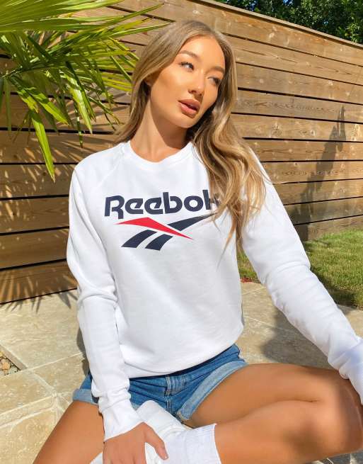 Asos discount reebok sweatshirt