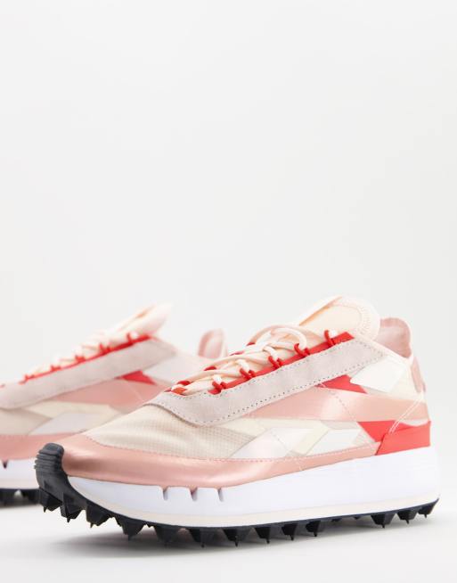 Metallic shop pink reebok