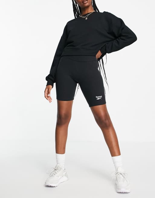 Reebok legging shorts in black, 4 of 4