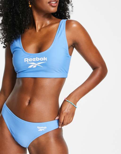 Reebok logo bikini in essential blue