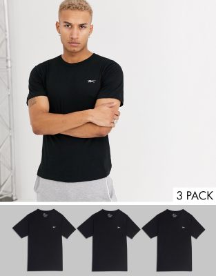 reebok t shirt homme argent