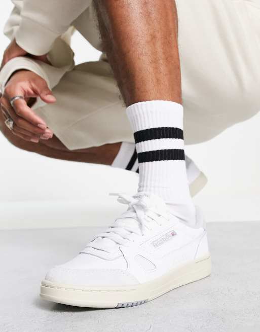 Reebok bianche e grigie sales