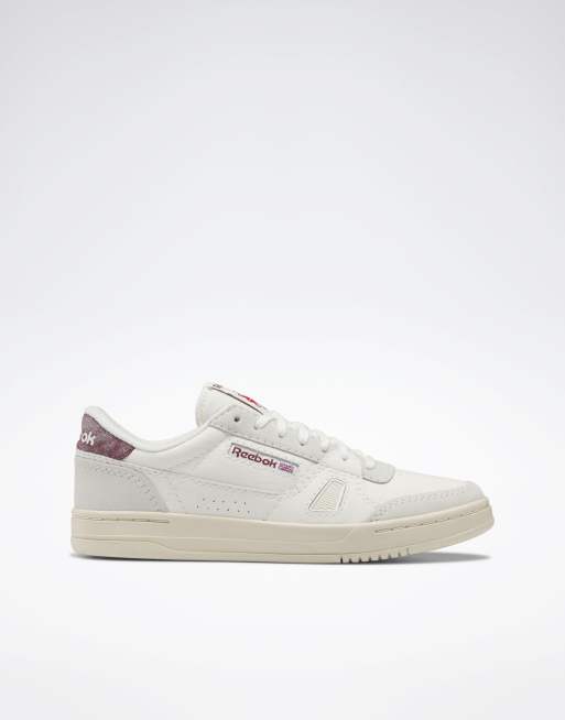 Reebok LT court trainers in burgundy | ASOS