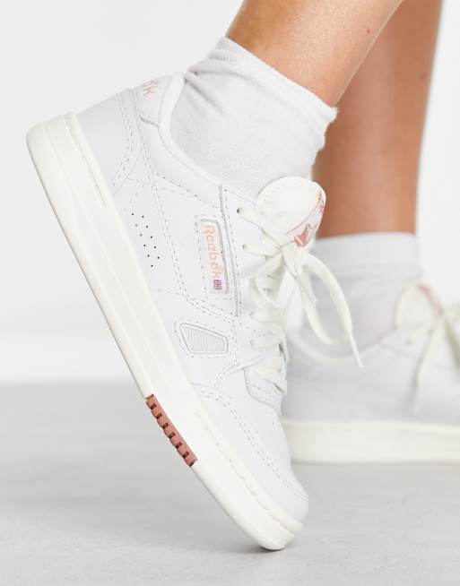 Reebok LT Court trainers in off white ASOS