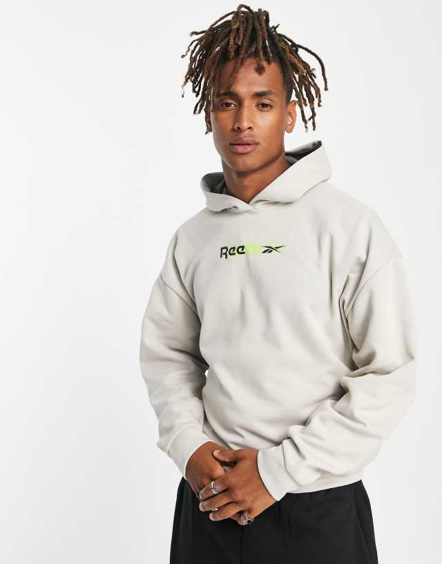 Reebok MYT hoodie in stone