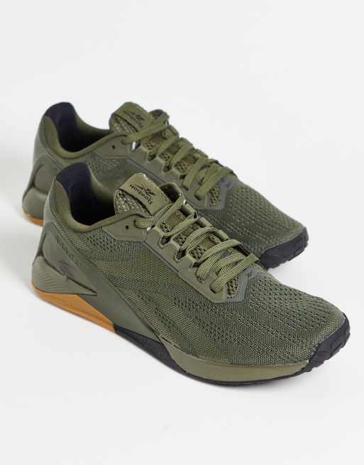 Reebok – Nano X1 – Buty sportowe w kolorze khaki
