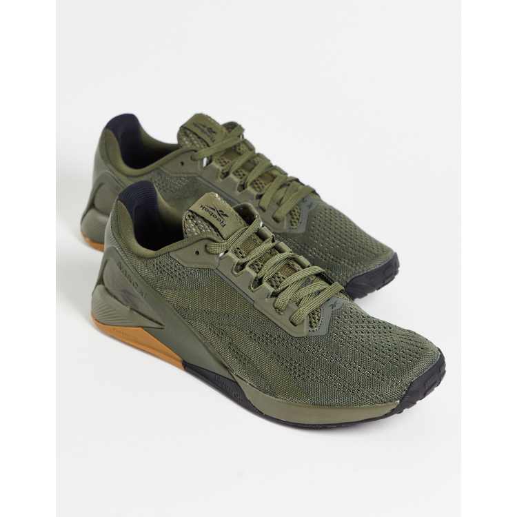 lunge økse tro Reebok Nano X1 sneakers in army green | ASOS