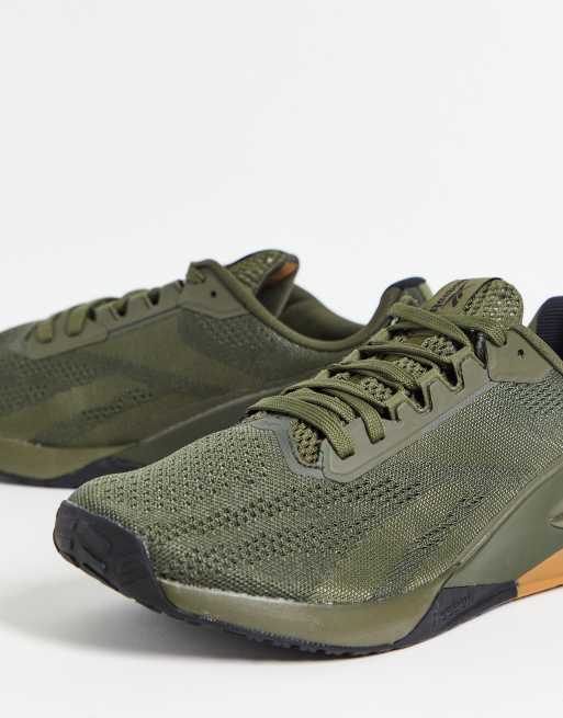 Reebok Nano X1 sneakers in army green