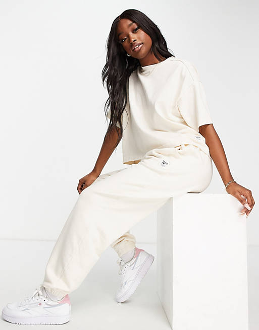 Tracksuits Reebok Natural Dye joggers in off white 