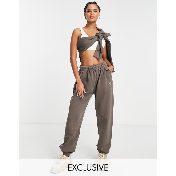 Reebok crossfit joggers womens hot sale brown