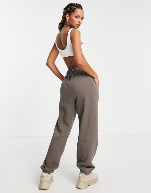 Reebok trousers on sale womens brown