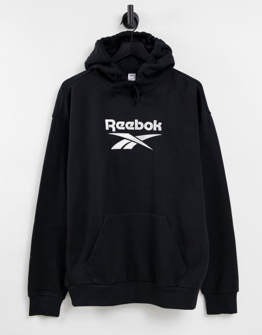 Reebok oversized vintage hoodie in black | ASOS