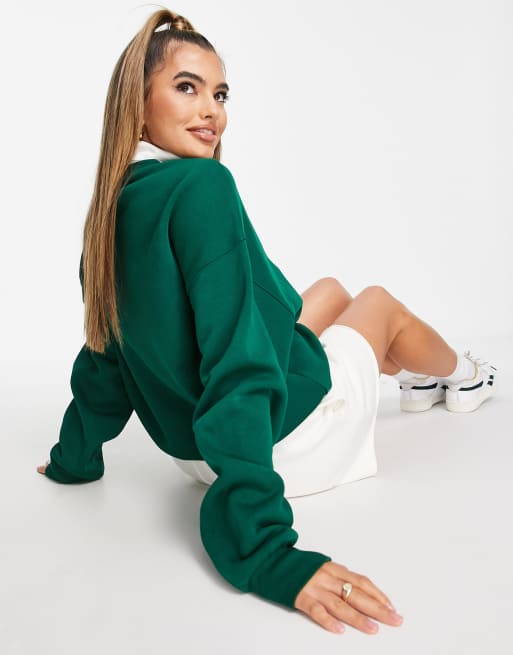 Reebok oversized vintage sweatshirt in green - Exclusive to ASOS | ASOS