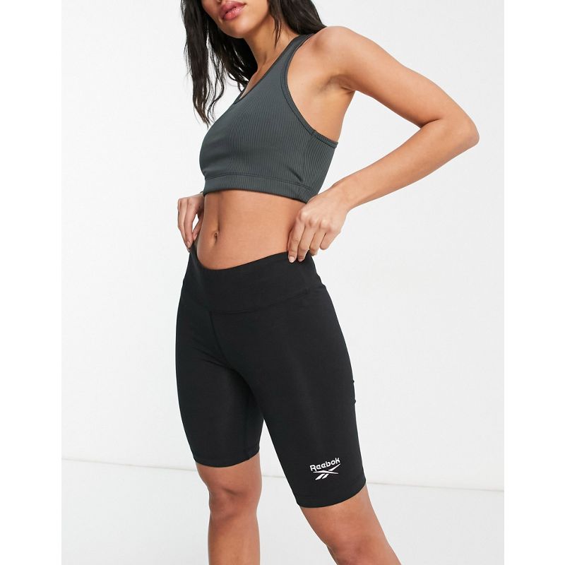 Activewear Corsa Reebok - Pantaloncini leggings da corsa neri