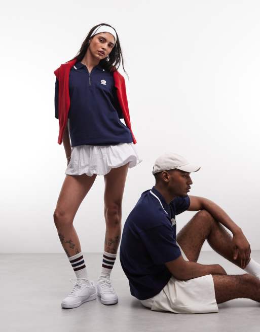 Reebok - Path - Poloshirt met logo in marineblauw, exclusief bij ASOS, 2 van 4