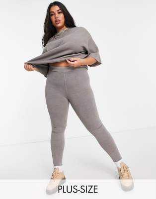 reebok grey leggings