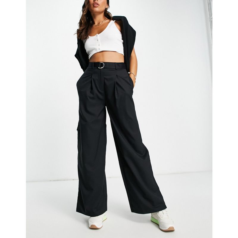 Pantaloni e leggings Donna Reebok Premium - Pantaloni a fondo ampio neri