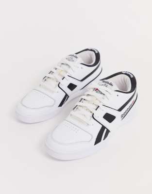 reebok basse bianche