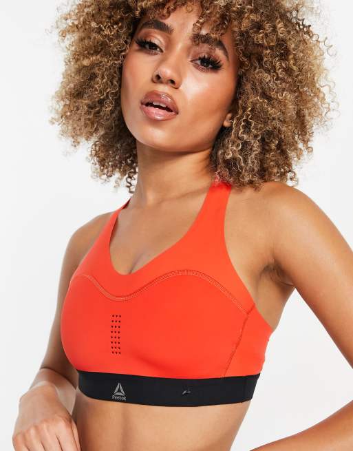 Reebok PureMove bra carotene | ASOS