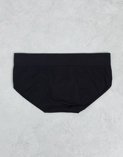 Reebok – Raina – Svarta, vita och gråmelerade trosor i seamless-design, 3-pack, 2 av 4