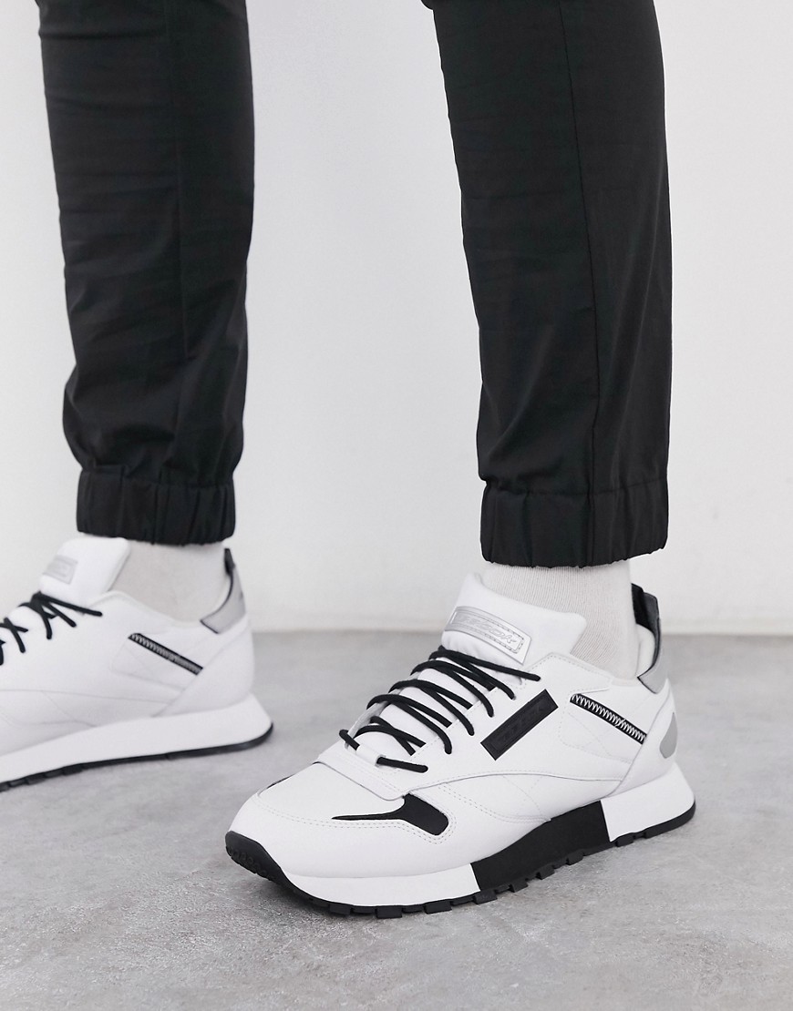 Reebok – Reedux Recrafted Premium – Vita, klassiska sneakers i läder
