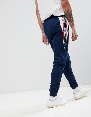 reebok retro joggers in navy bq 5413