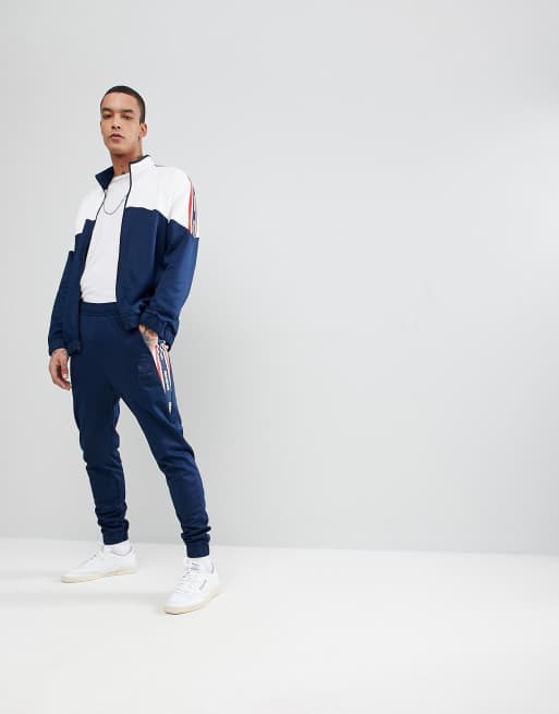 Reebok retro joggers sales in navy