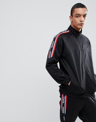 Reebok Retro Track Jacket In Black 