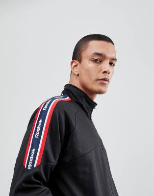 Nonsens modstand grave Reebok Retro Track Jacket In Black BQ3604 | ASOS