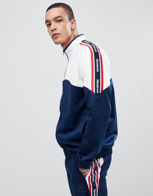 Reebok Retro Track Jacket In Navy BQ3590 | ASOS