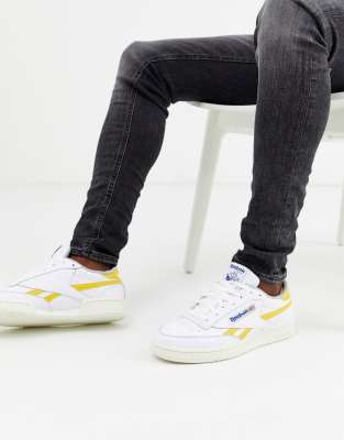 reebok revenge plus yellow