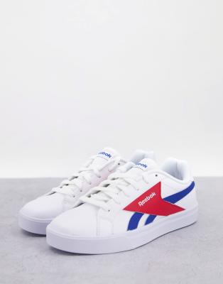 Reebok Royal Complete 3 Low Sneakers In White And Multi In White