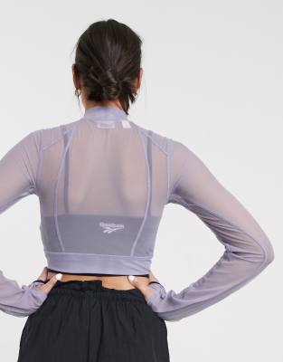 reebok running top
